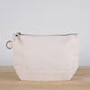 ShoreBags - All In Zip Top Pouch: Natural / No Monogram