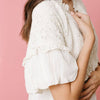 Sunshine Tienda - Ivory Eyelet Charlotte Dress: S