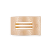 TELETIES - Flat Rectangle Hair Clip | Medium | Soft Surf