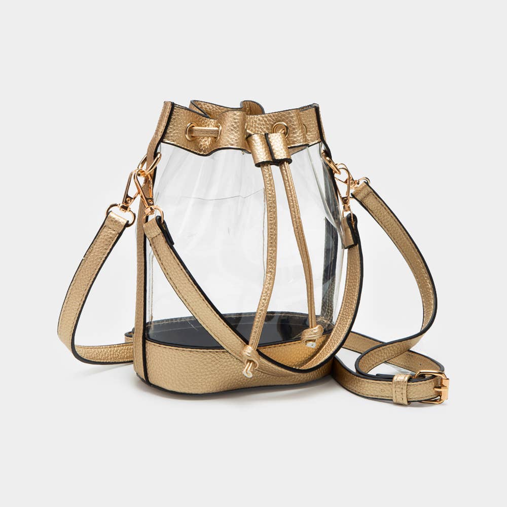 Leather Clear Purse