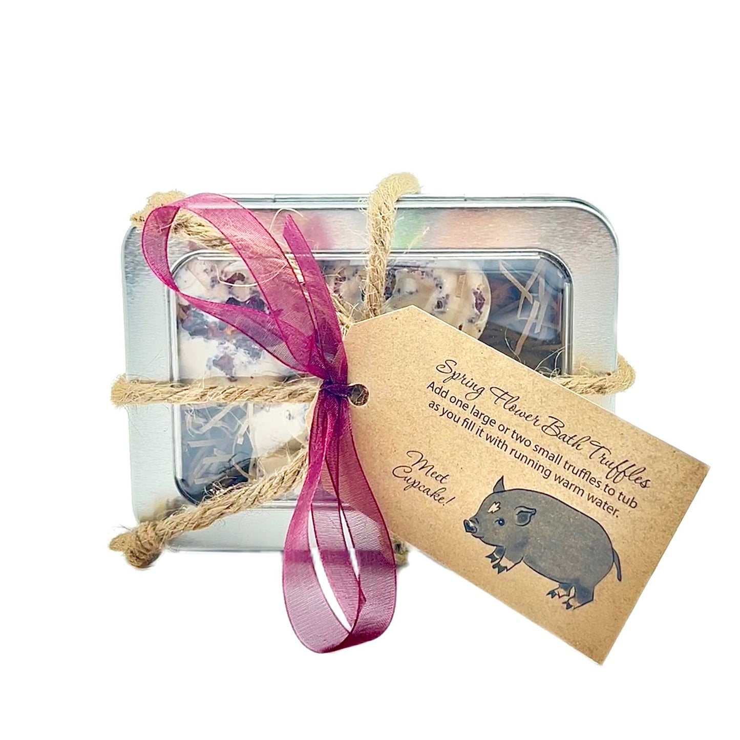 1818 Farms - Bath Truffles Tin: Lavender