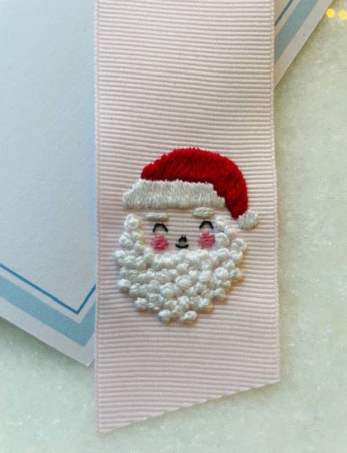 Winn and William - Santa Claus Bow: Pale Pink / Medium
