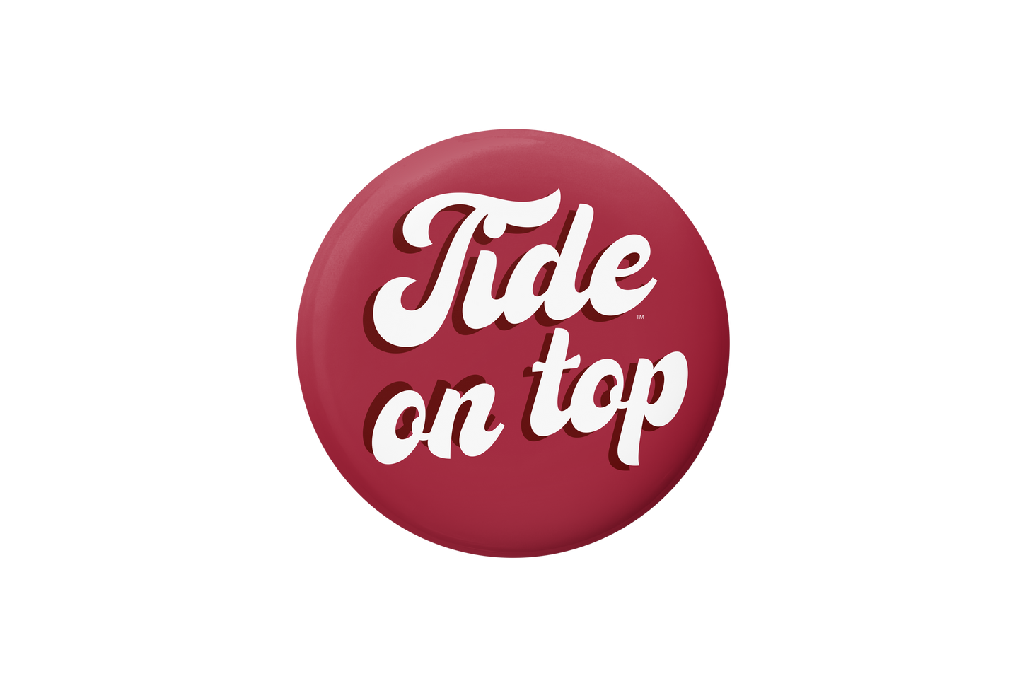 Cute As A Button - Alabama Tide On Top Button