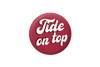 Cute As A Button - Alabama Tide On Top Button