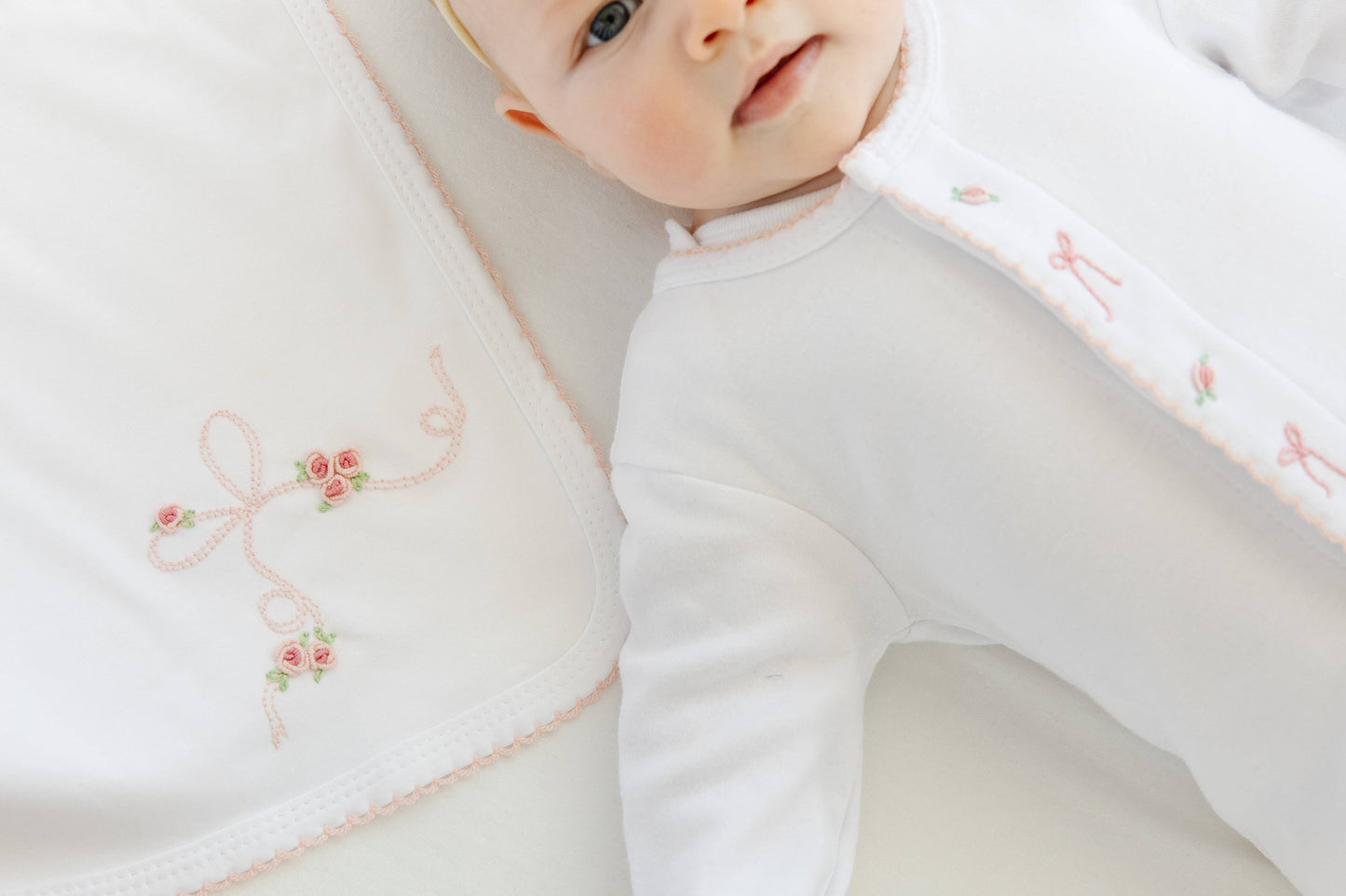Winn and William - Bitty Bows Sleeper: 6 Month