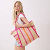 Palm Beach Stripe Tote Bag