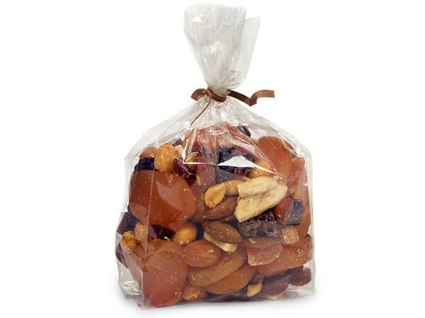 Nashville Wraps - Biodegradable 1.2 Mil Clear Cello Treat Bags: 100 Pack / 6x3.25x13.5"