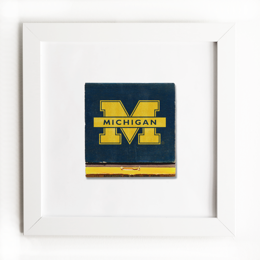 Match South - University of Michigan Vol. 2: White Frame: $135