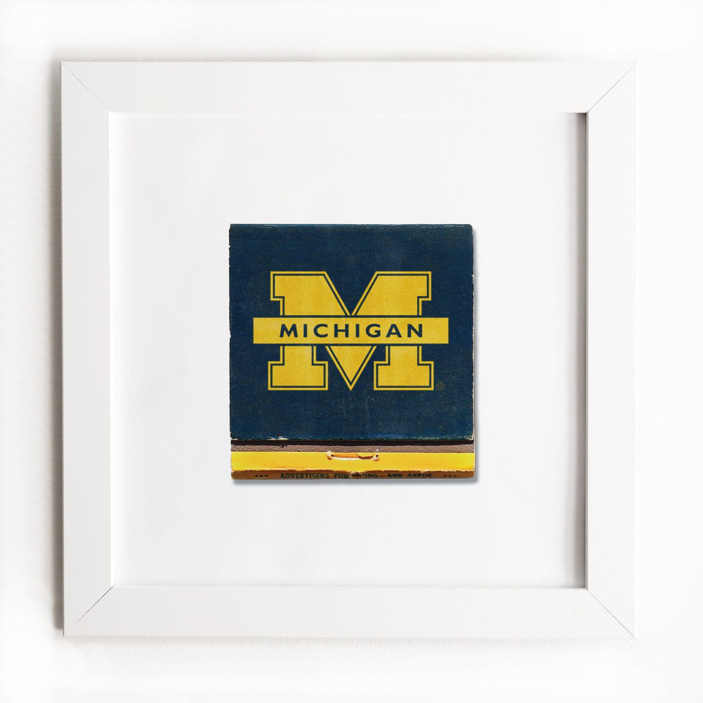Match South - University of Michigan Vol. 2: White Frame: $135