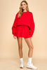 TCEC - CT7976-Dropped Shoulder Sweatshirt: White / S