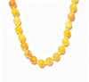 Savvy Bling - Marble Beaded Statement Necklace: Pink Punch