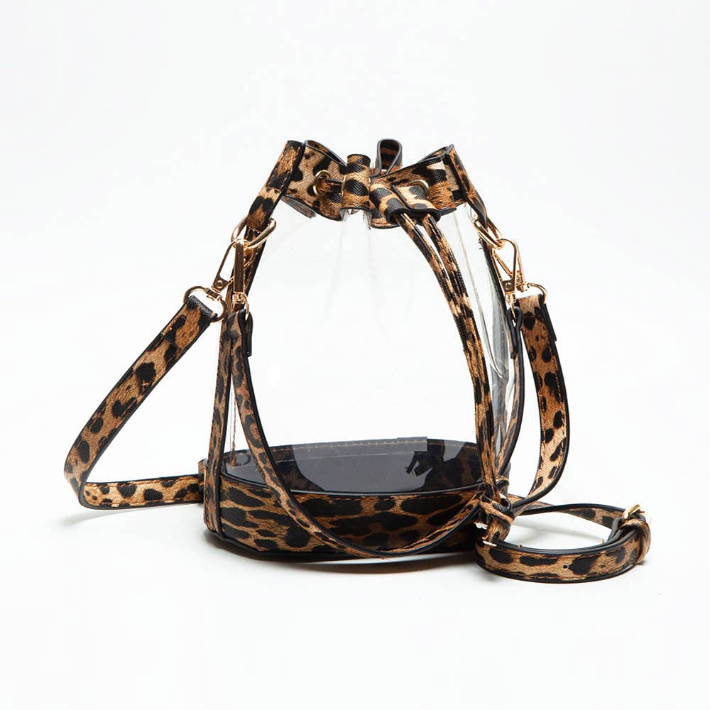 Leather Clear Purse