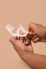 TELETIES - Open Hair Clip | Medium | Tortoise