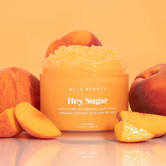 NCLA Beauty - Hey, Sugar All Natural Body Scrub - Peach