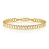 Sahira Jewelry Design - Ella Tennis Bracelet: Gold / 7.5