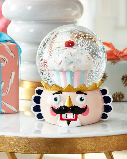 Glitterville Nutcracker Globe