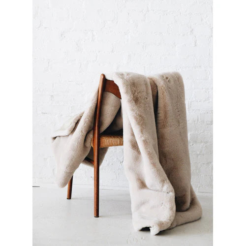 Faux Fur Throw