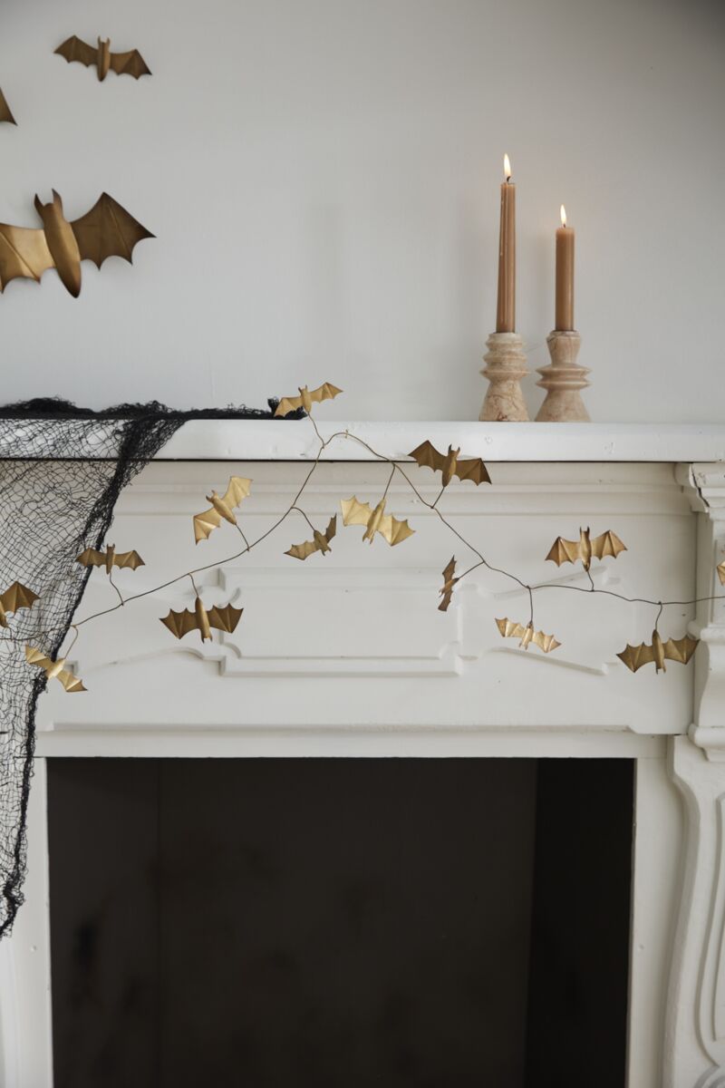 Brass Bat Garland