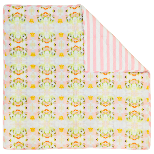 Laura Park Designs - Brooks Avenue Pink Baby Blanket