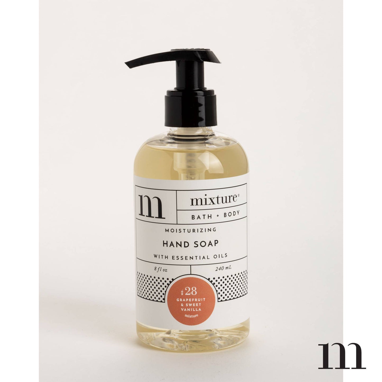 Mixture Home - No 14 Black Pepper 8 Oz Hand Soap Round