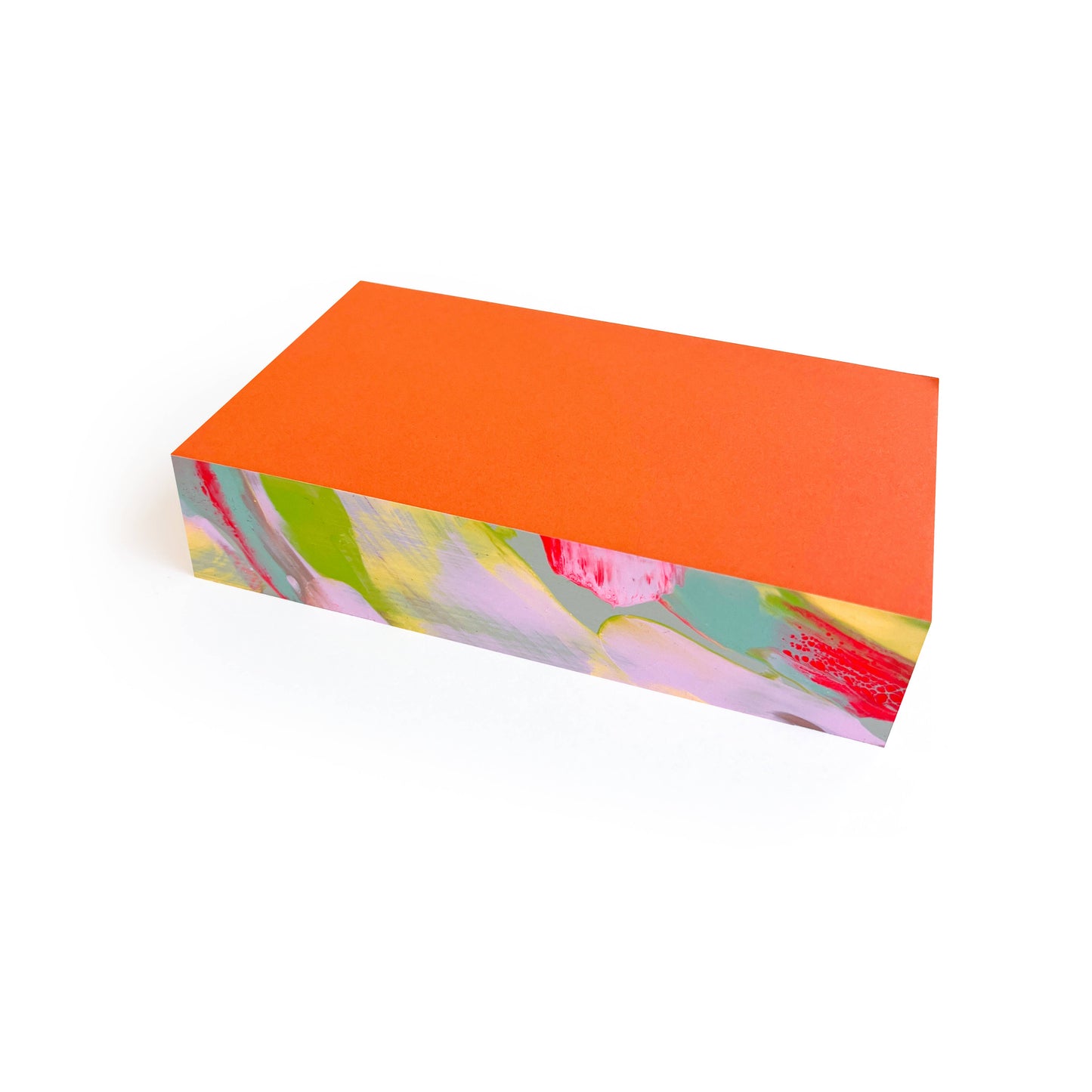 Orange Swirl Notepad Medium