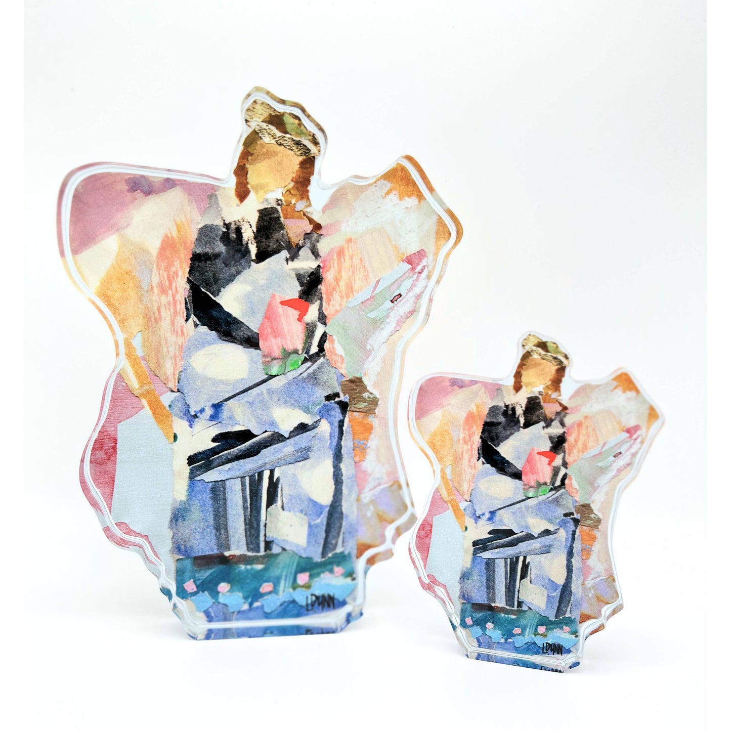 Lauren Dunn - CLAUDIA ACRYLIC ANGEL BITTY, GLORY COLLECTION