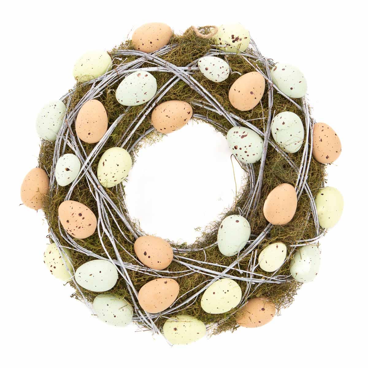 Moss Easter Egg Wreath