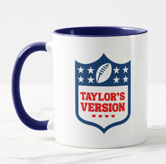 Taylor's Version NFL Mug: 11 oz