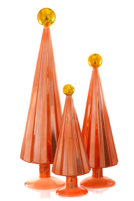 Pleated Tree - Amber & Grapefruit