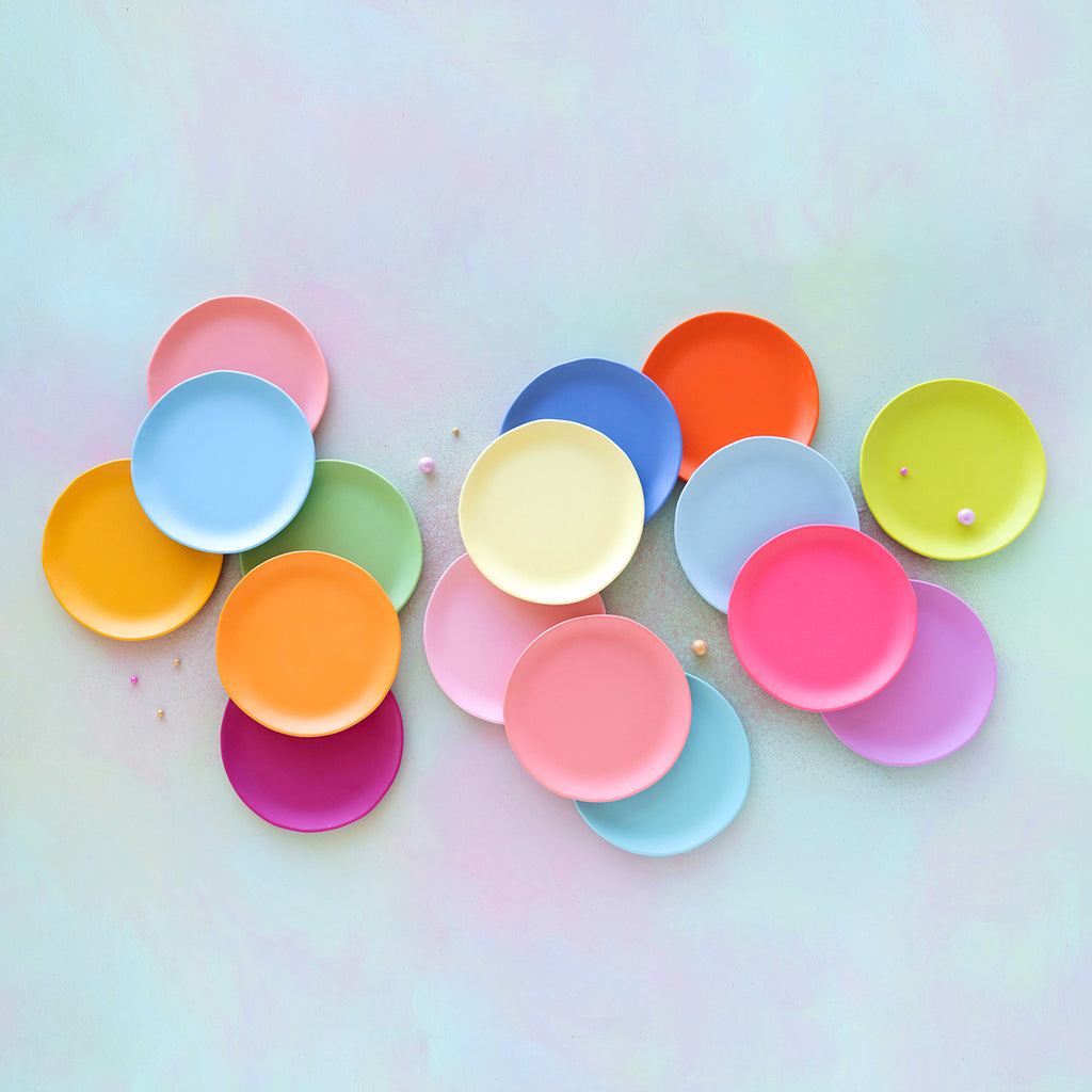 Melamine Rainbow Dinner Plate