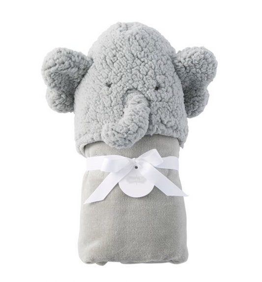 ELEPHANT HOODED TOWEL