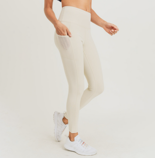 Essential Leggings - Natural