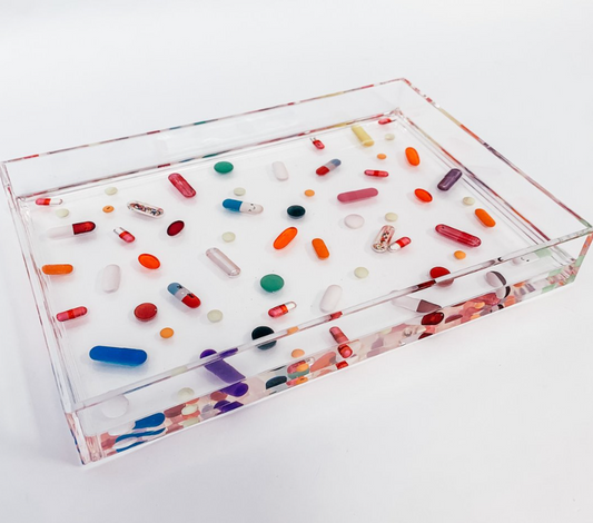 Classic Pill Acrylic Tray