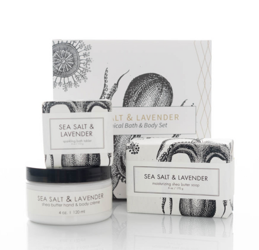 Sea Salt & Lavender Botanical Set