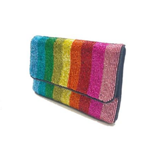 Small Rainbow Clutch