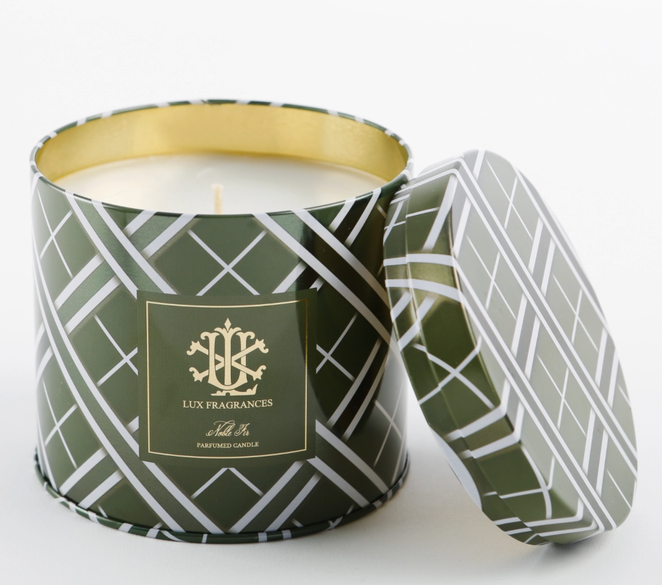 Noble Fir Christmas Candle