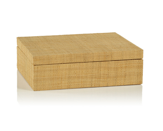 Bungalow Grasscloth Box