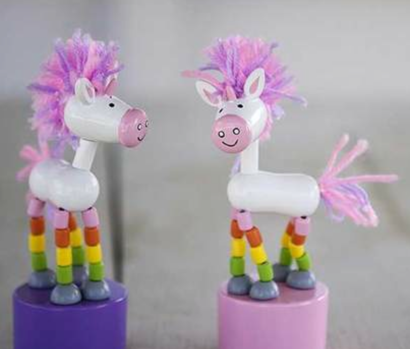 Unicorn Push Puppet Unicorn Push Puppet