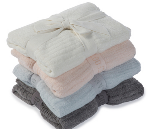 Barefoot Dream Ribbed Baby Blanket