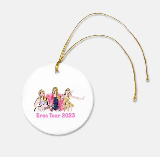 Taylor Swift Eras Tour Ornament (Double)