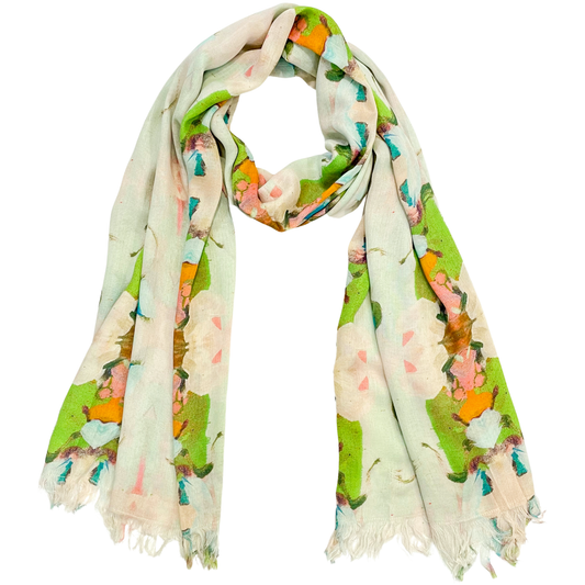 Laura Park Designs - Monet's Garden Green Wrap