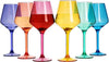 Bright Acrylic Wine Glasses