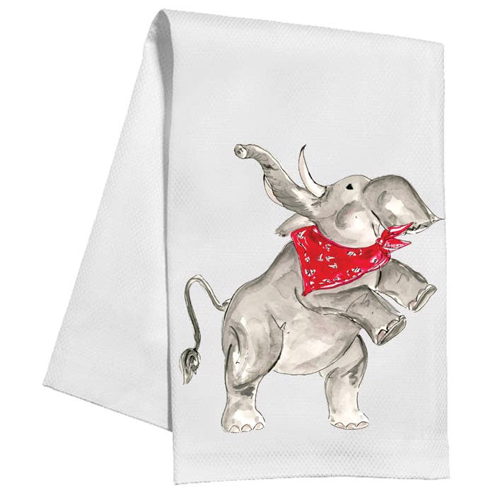 Elephant Tea Towel