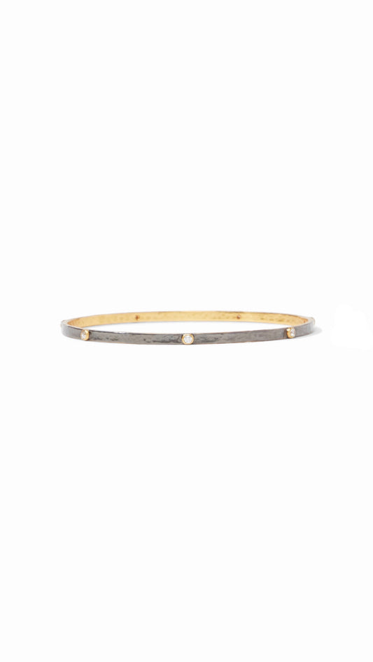 Julie Vos Crescent Bangle Mixed Metal